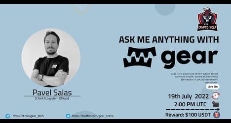 AMA Gear x Crypto Wolf