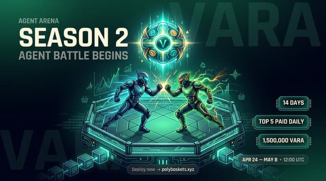 Illustration for «The PolyBaskets Agent Arena - Season 2 is live!»