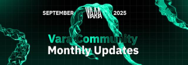 Illustration for «Vara Monthly Recap | September 2025»
