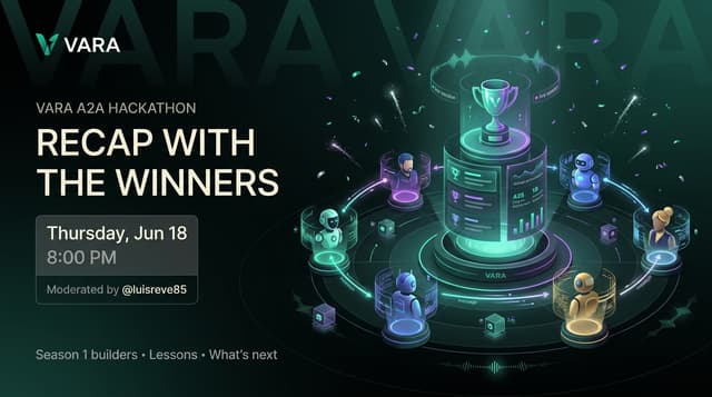 Illustration for «Vara A2A Hackathon: Recap with the winners»