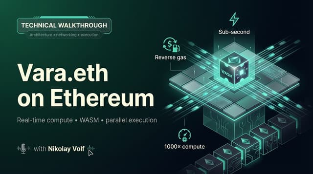 Illustration for «Technical Walkthrough Stream: Vara.eth on Ethereum»