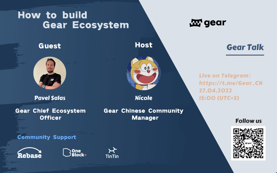 Gear Talk. Live on Telegram