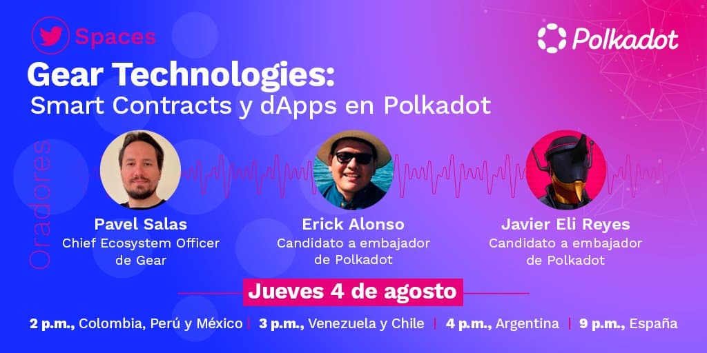 AMA Gear x PolkadotEspañol