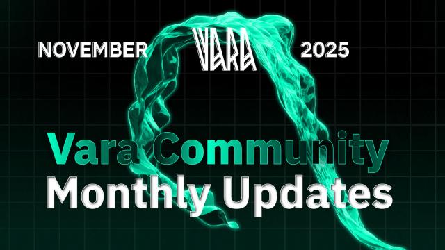 Illustration for «Vara Monthly Recap | November 2025»