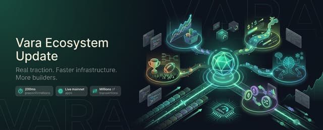 Illustration for «Vara Ecosystem Update: Real Traction, Faster Infrastructure, More Builders»