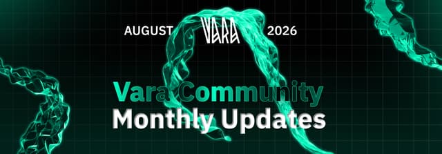 Illustration for «Vara Monthly Recap | August 2026»