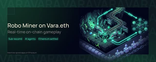 Illustration for «How Robo Miner Runs in Real Time on Vara.eth»